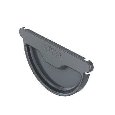 BRYZA STAL Denko rynny 125 mm - ANTRACYT - RAL 7016